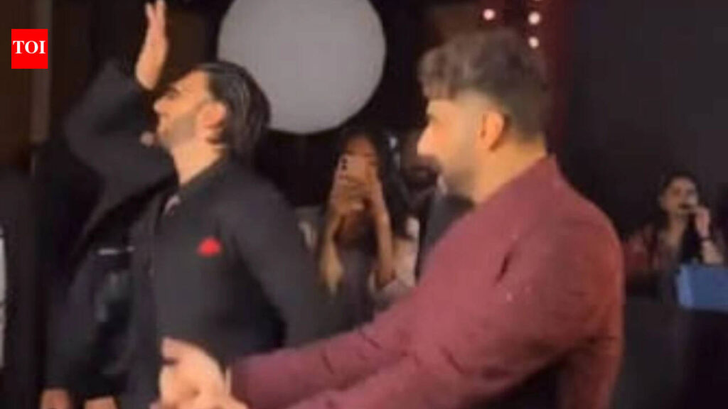 ‘Gunday’vibes return! Ranveer Singh and Arjun Kapoor’s reunion becomes the biggest highlight of Anshula Kapoor’s wedding reception | Hindi Movie News 'Gunday'vibes return! Ranveer Singh and Arjun Kapoor's reunion becomes the biggest highlight of Anshula Kapoor's wedding reception | Hindi Movie News