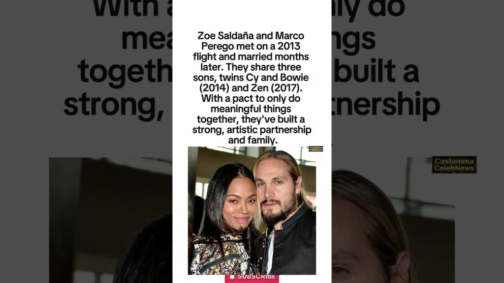 Love at First Vibe #shorts #ZoeSaldaña #MarcoPerego #relationship #marriage #dating #couple Love at First Vibe #shorts #ZoeSaldaña #MarcoPerego #relationship #marriage #dating #couple