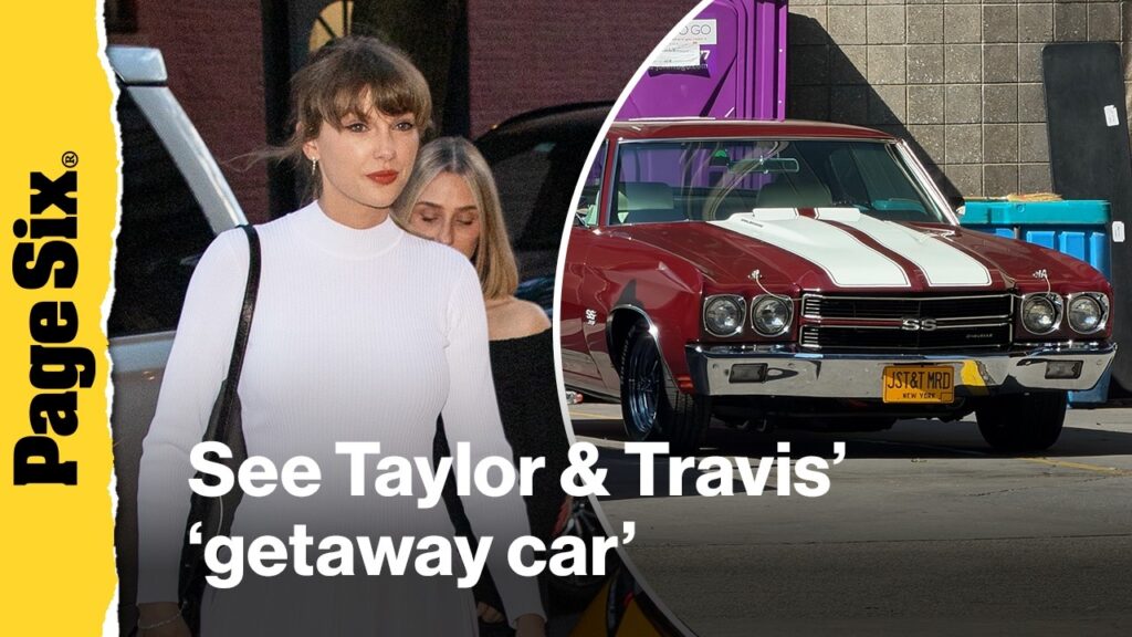 Taylor Swift, Travis Kelce customize ‘70s muscle car with special license plate at MSG wedding Taylor Swift, Travis Kelce customize ‘70s muscle car with special license plate at MSG wedding