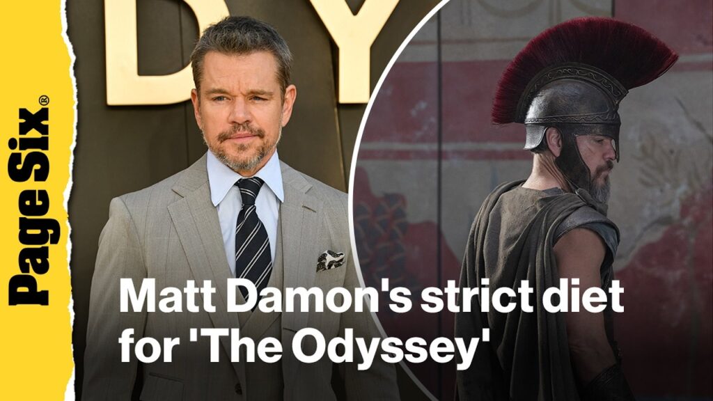 Matt Damon admits strict diet for 'The Odyssey' 'completely changed' his life
