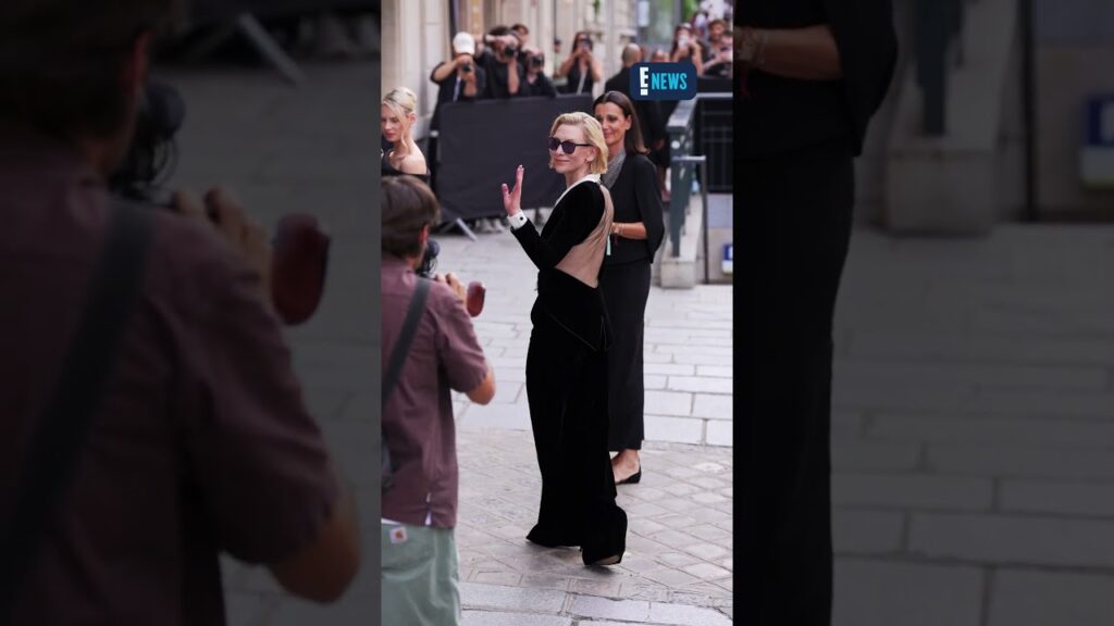 Adding Cate Blanchett's Paris Fashion Week look to our vision board immediately. 😎