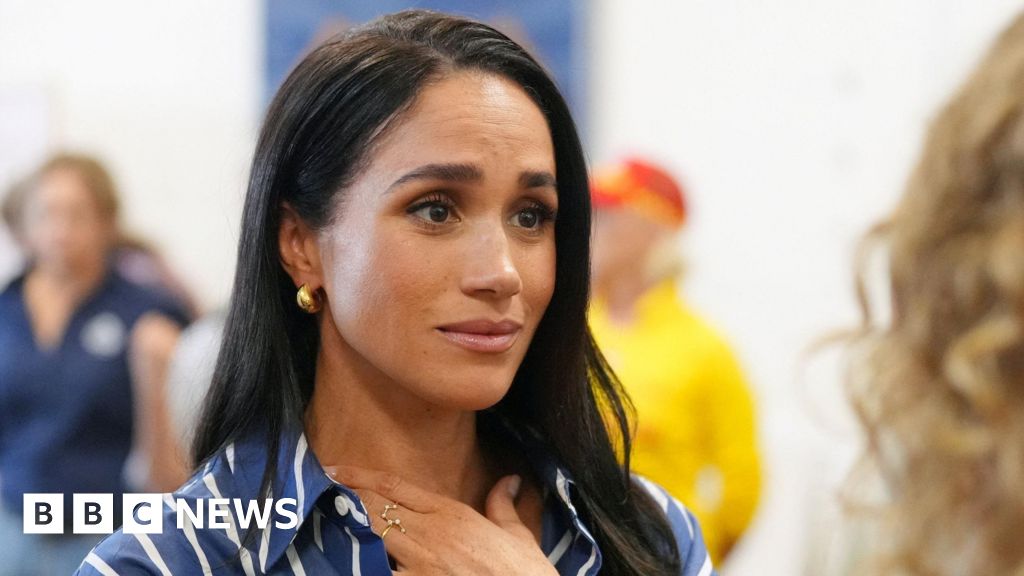 Meghan not expected to appear at UK events during Harry visit - BBC