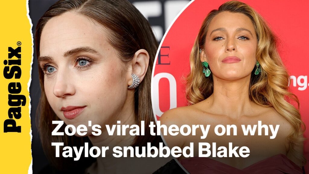 Zoe Kazan's viral 'marriage plot' theory on why Taylor Swift snubbed Blake Lively