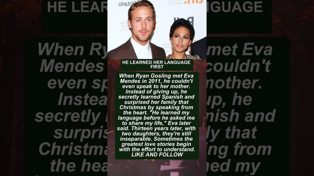 HE LEARNED HER LANGUAGE FIRST HE LEARNED HER LANGUAGE FIRST