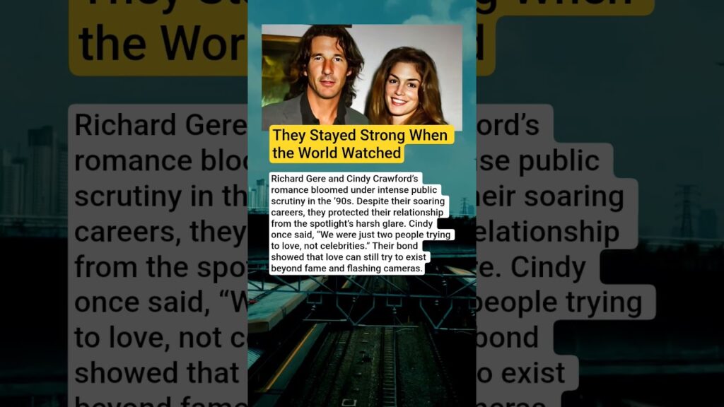Richard Gere and Cindy Crawford Tried to Protect Their Love—Even Fame Couldn't Make It Easy