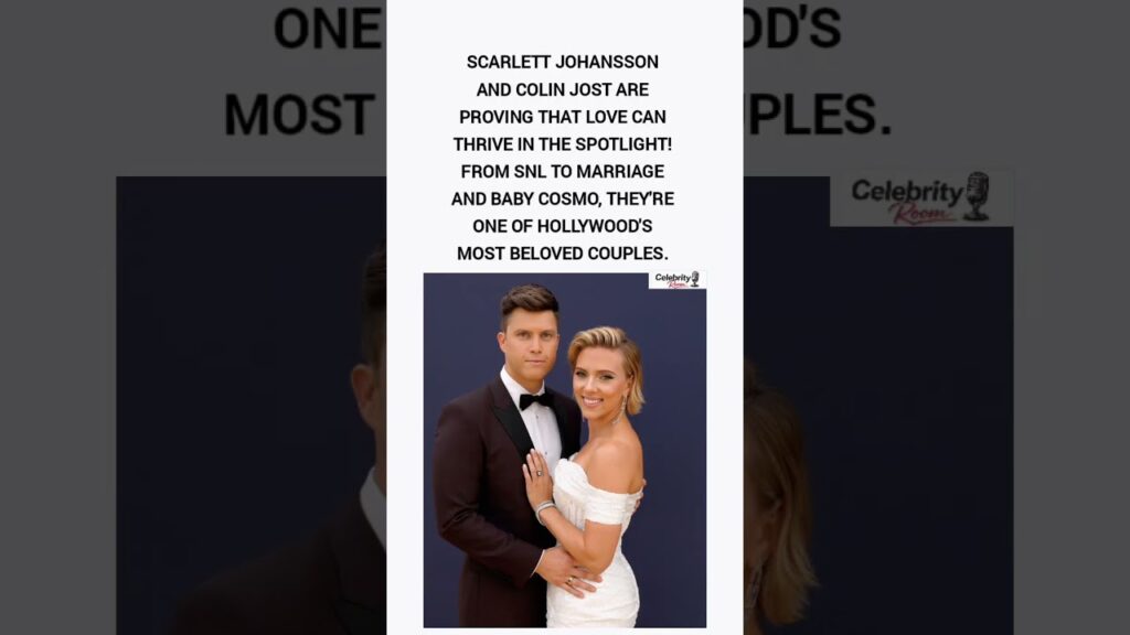 Scarlett Johansson & Colin Jost ❤️ #short Scarlett Johansson & Colin Jost ❤️ #short