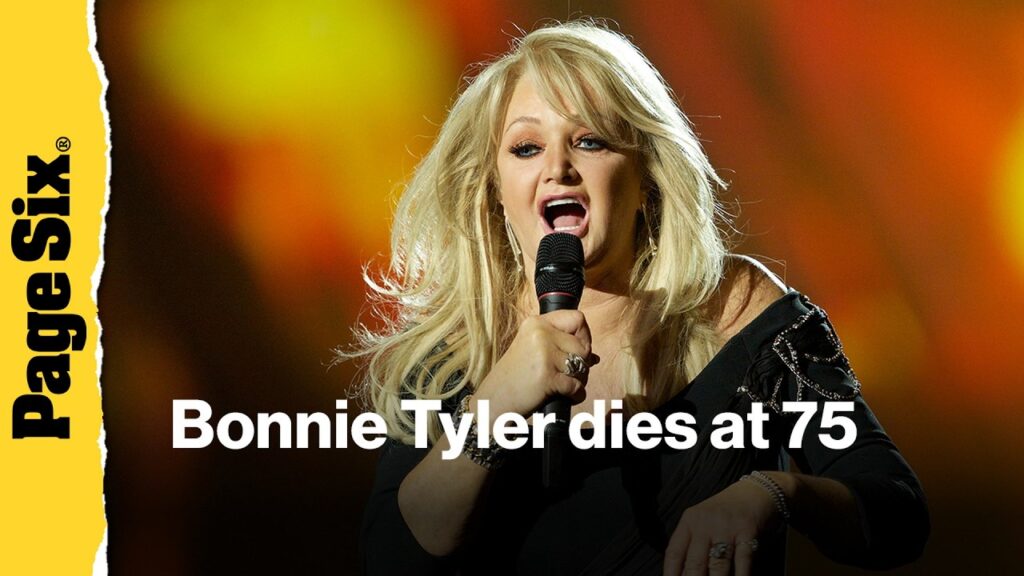 Bonnie Tyler, ‘Total Eclipse of the Heart’ singer, dies at 75 Bonnie Tyler, 'Total Eclipse of the Heart' singer, dies at 75