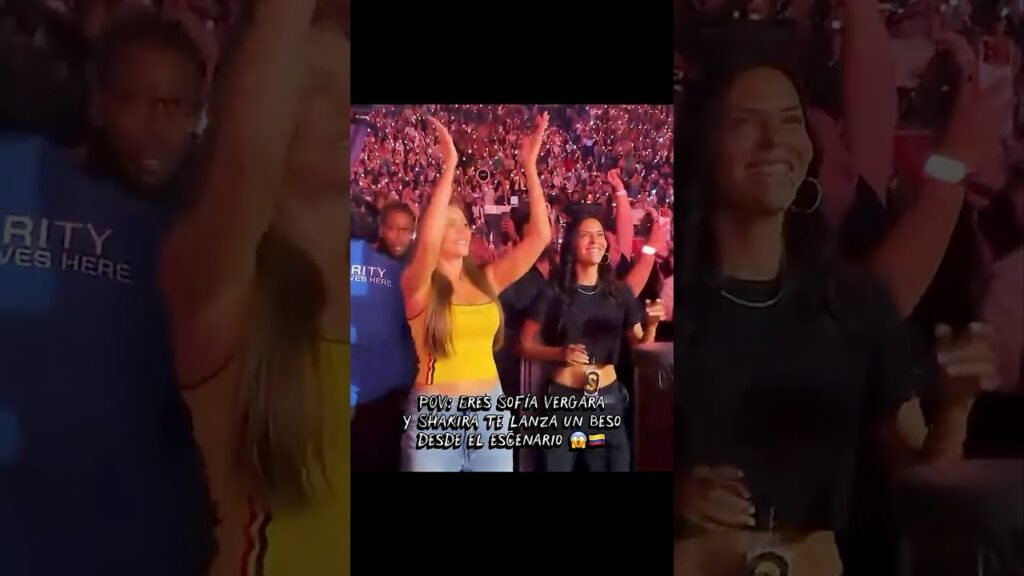 SHAKIRA & SOFIA! 🔥 El tierno encuentro de las dos reinas de Colombia que rompe internet #Shorts