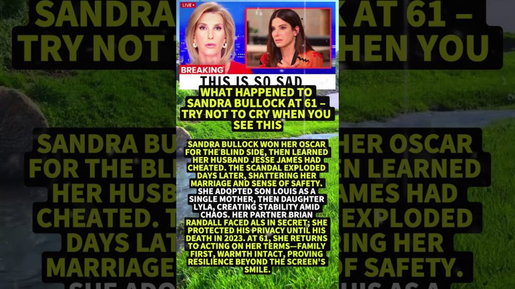 What Happened to Sandra Bullock at 61 – Try Not to CRY When You See This #Shorts #viral
