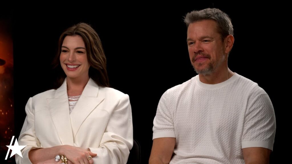 What It Was Like For Anne Hathway & Matt Damon To Film ‘6 Movies In One’ For ‘The Odyssey What It Was Like For Anne Hathway & Matt Damon To Film '6 Movies In One' For 'The Odyssey