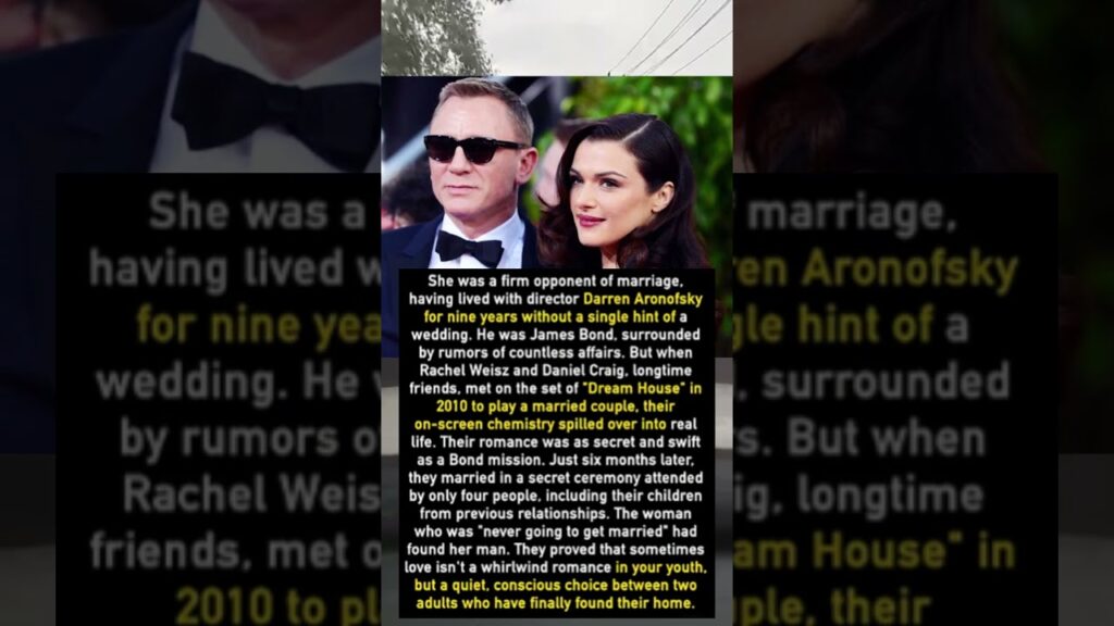 The Secret 6-Month Romance of Daniel Craig & Rachel Weisz That Shocked Hollywood