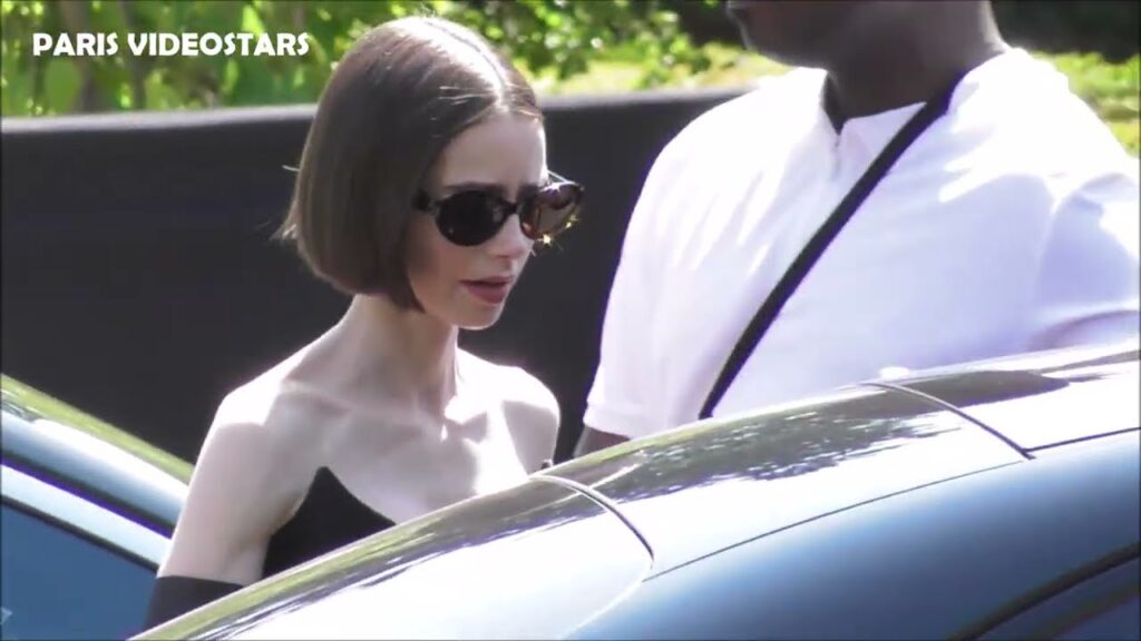 Lily Collins ( Emily in Paris ) @ Paris Fashion Week 8 july 2026 show Balenciaga Haute Couture