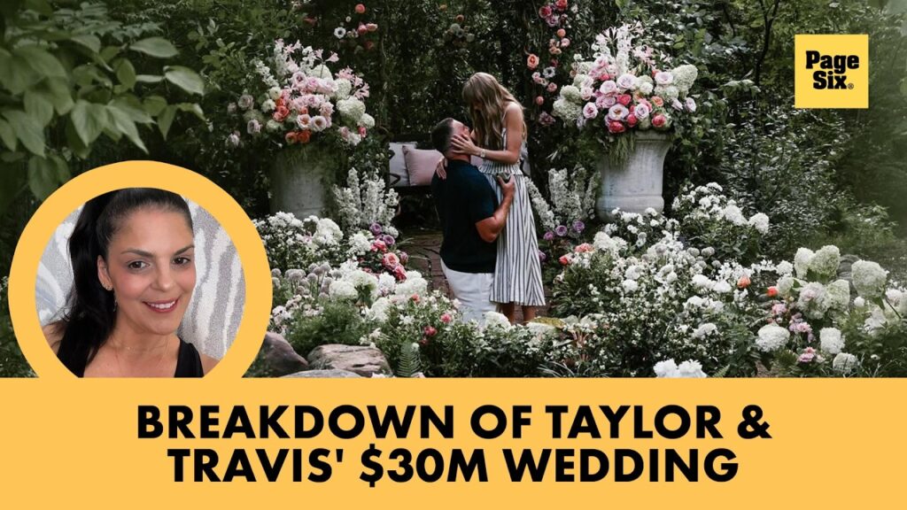 All the details on Taylor Swift and Travis Kelce's $30M wedding price tag