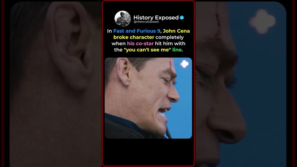 When John Cena Broke Character in Fast and Furious π€π When John Cena Broke Character in Fast and Furious π€π