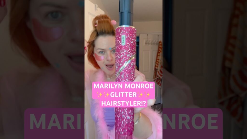 ARE U JOKING THIS IS SO SPARKLY AND GORGEOUS 😩🙏🏼✨#sharkflexstyle #blowout #marilynmonroe
