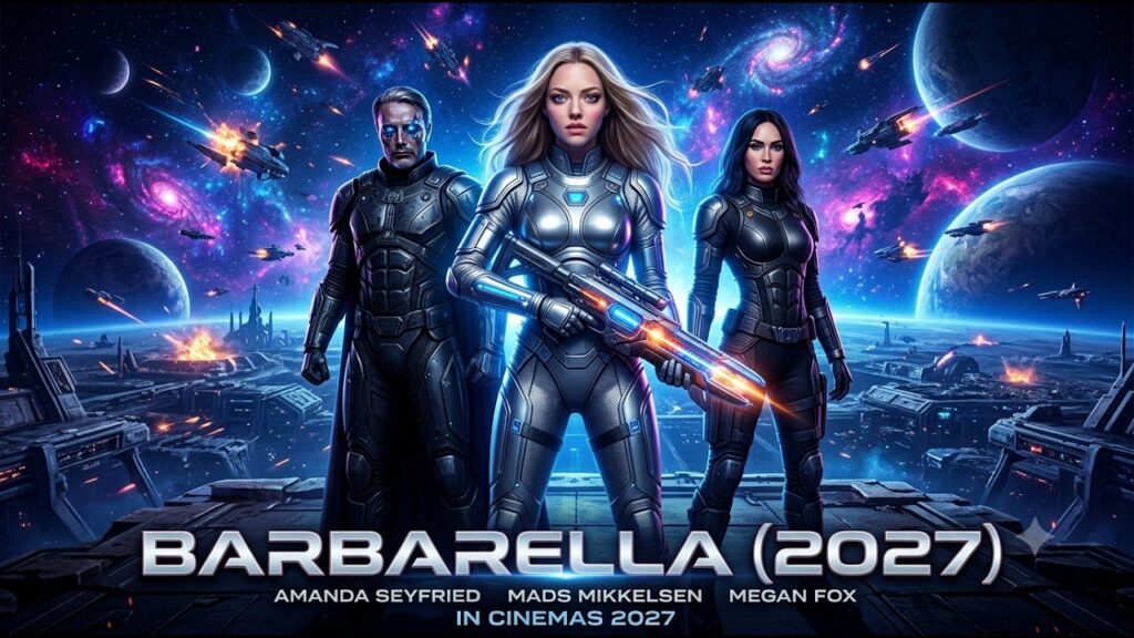 BARBARELLA (2027) Reboot | Amanda Seyfried, Mads Mikkelsen, Megan Fox | Concept Trailer BARBARELLA (2027) Reboot | Amanda Seyfried, Mads Mikkelsen, Megan Fox | Concept Trailer