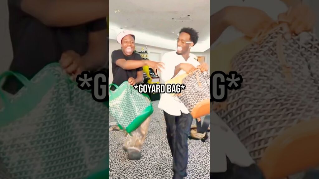 Kai Cenat & Rakai Show Off Their Goyard Bags! 😂😭