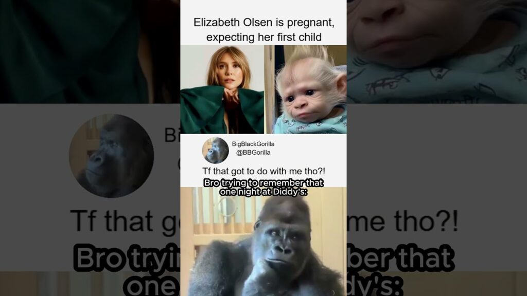 Elizabeth Olsen Is Expecting 🦍