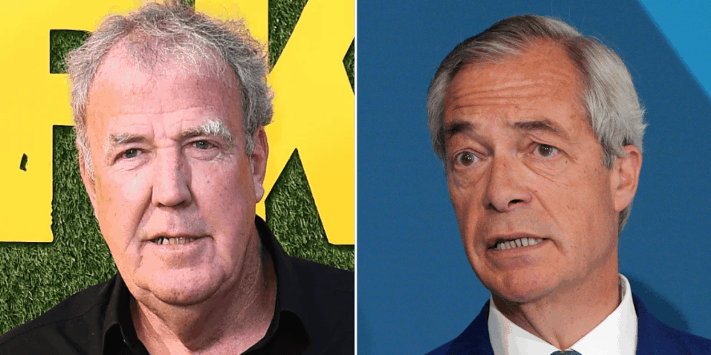 Jeremy Clarkson hits out at Nigel Farage’s ‘silly temper tantrum’ as he speaks out on by-election drama Jeremy Clarkson hits out at Nigel Farage’s ‘silly temper tantrum’ as he speaks out on by-election drama