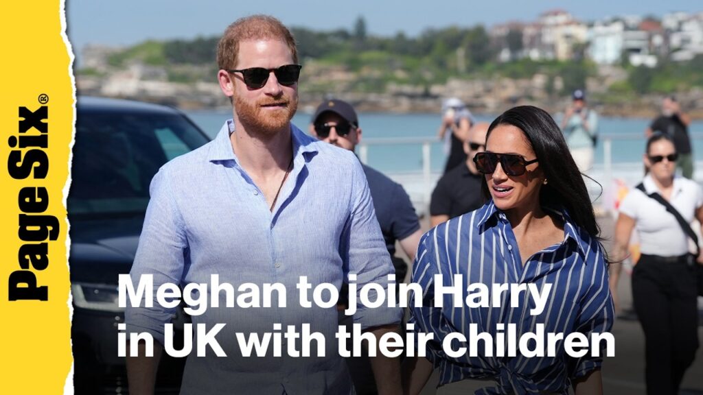 Meghan Markle to join Prince Harry in UK with their children Meghan Markle to join Prince Harry in UK with their children