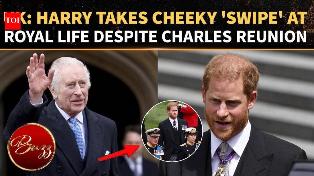 Prince Harry Pokes Fun At Royal Exit During Birmingham Hospital Visit Before King Charles Reunion Prince Harry Pokes Fun At Royal Exit During Birmingham Hospital Visit Before King Charles Reunion