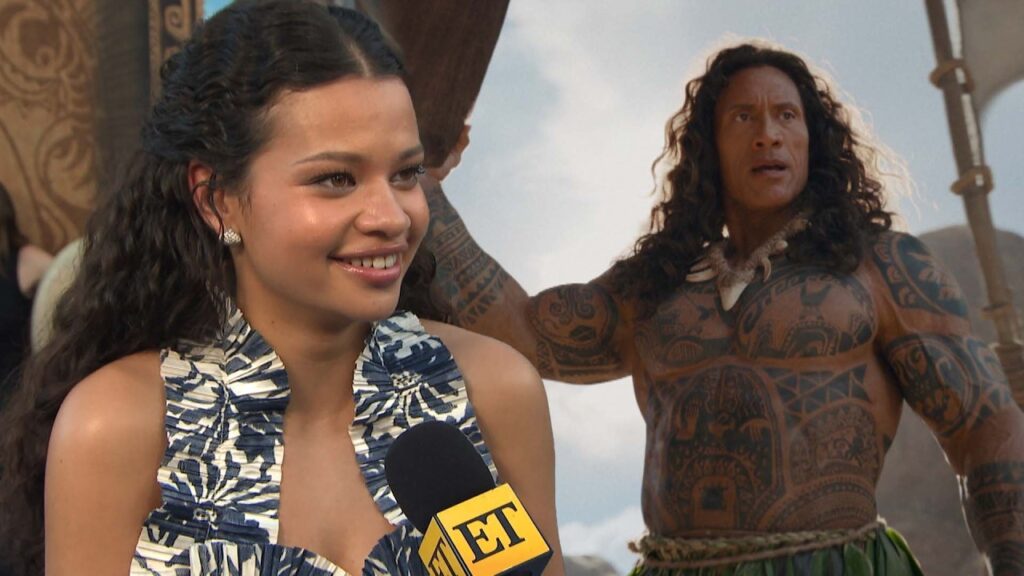 Moana’s Catherine Laga’aia Was STUNNED By Dwayne Johnson’s Maui Transformation (Exclusive) Moana's Catherine Laga'aia Was STUNNED By Dwayne Johnson's Maui Transformation (Exclusive)