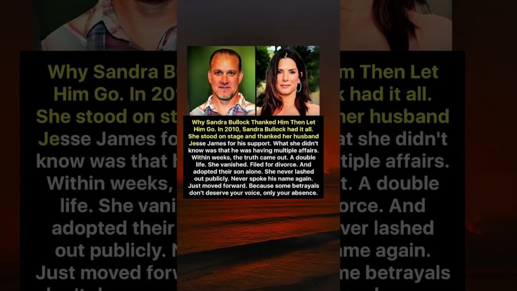 Sandra Bullock’s Silent Goodbye