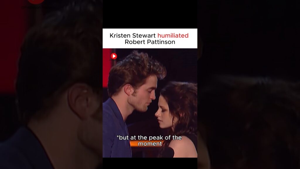 Kristen Stewart humiliated Robert Pattinson #robertpattinson #kristenstewart