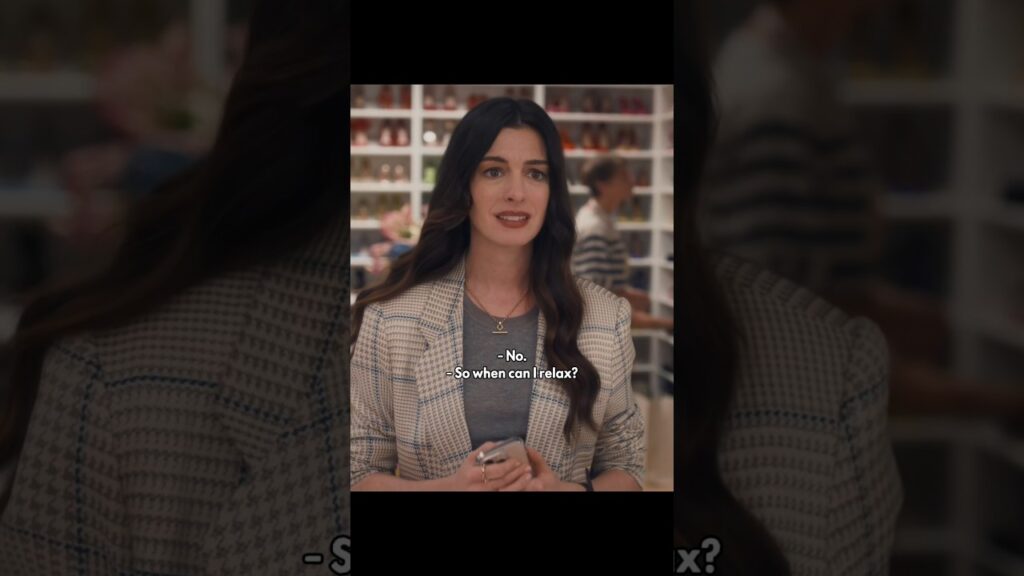 This is quiet luxury #thedevilwearsprada2 #annehathaway #merylstreep #emilyblunt #stanleytucci #fun