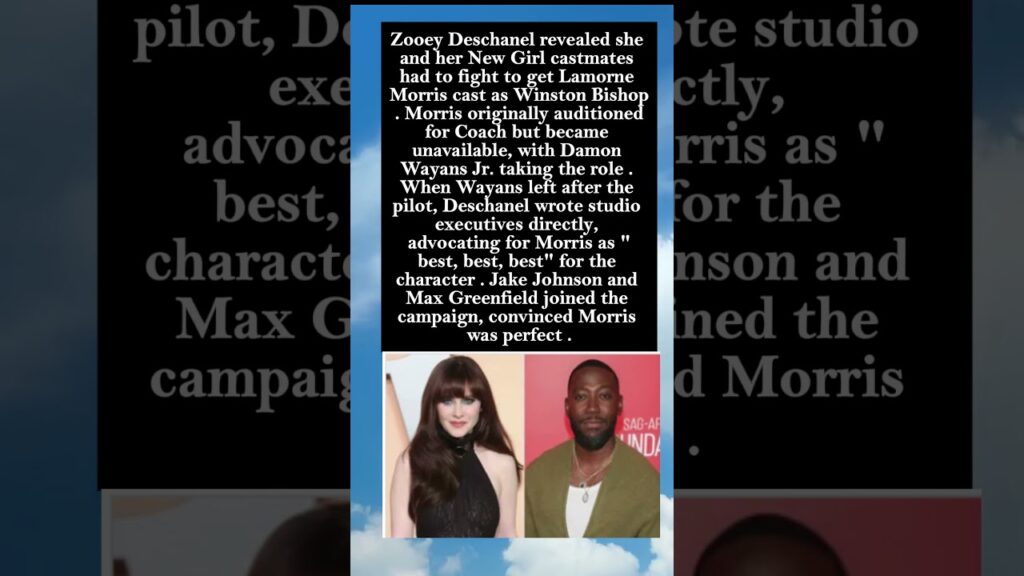 Zooey Deschanel Says She Had to ‘Fight’ to Get Lamorne Morris Cast in New Girl #ZooeyDeschanel Zooey Deschanel Says She Had to 'Fight' to Get Lamorne Morris Cast in New Girl #ZooeyDeschanel