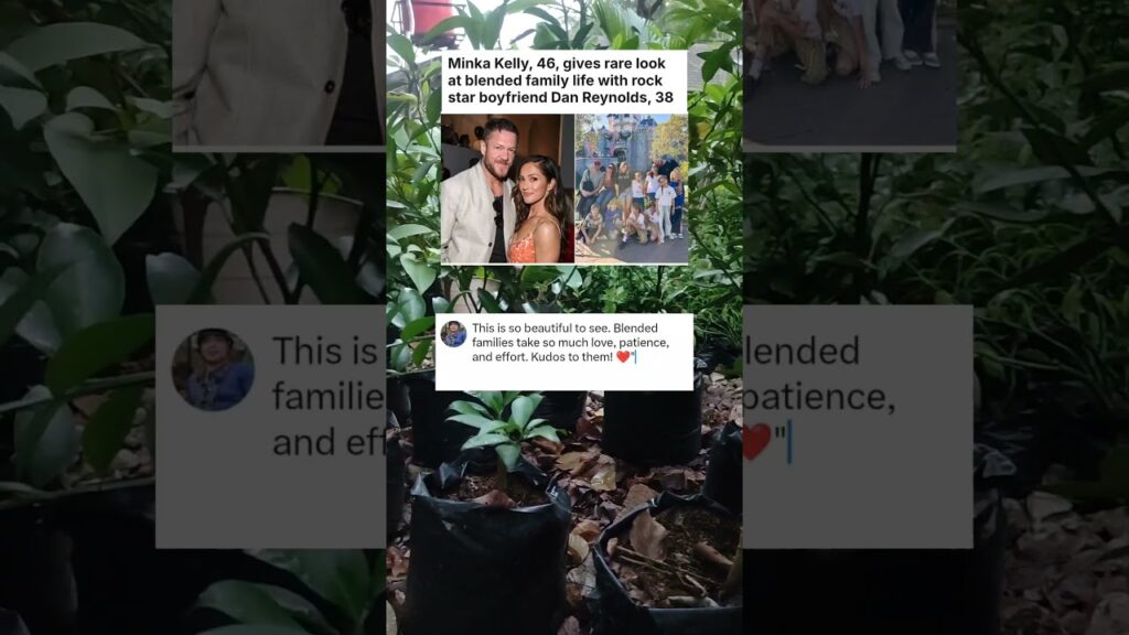 Minka Kelly, 46, gives rare look at blended family life with rock star boyfriend Dan#celebrity Minka Kelly, 46, gives rare look at blended family life with rock star boyfriend Dan#celebrity
