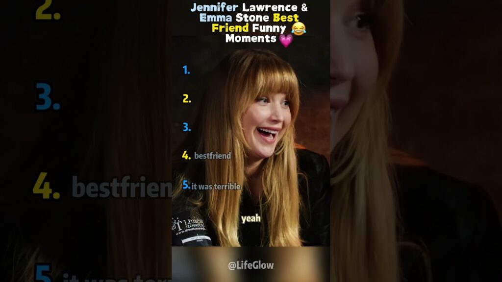 Hilarious Moments: Jennifer Lawrence & Emma Stone | Best Friend Funny Interview Compilation #funny Hilarious Moments: Jennifer Lawrence & Emma Stone | Best Friend Funny Interview Compilation #funny