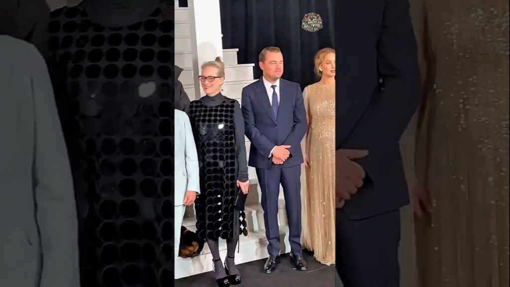 Leonardo DiCaprio, Meryl Streep & Jennifer Lawrence Turn Heads in New York! 🔥✨ #leo #merylstreep