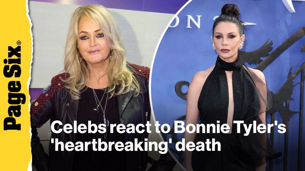 Celebrities and family react to Bonnie Tyler's 'heartbreaking' death: Catherine Zeta-Jones and more