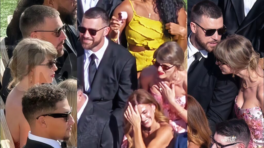 Taylor Swift and Travis Kelce being NEWLYWEDS for 3 Minutes straight at Juju Schuster's Wedding...
