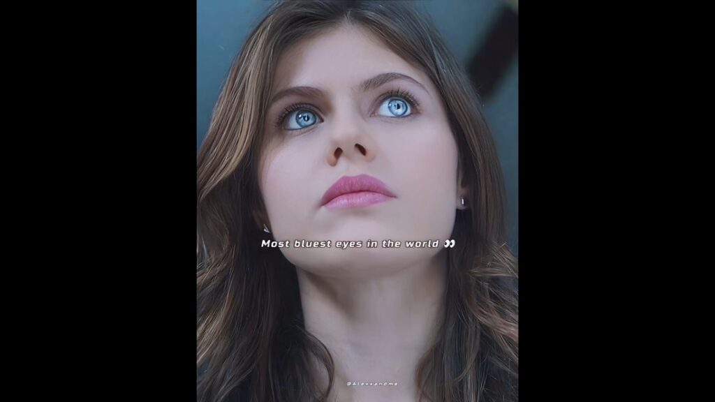 Her eyes are so unique 💗#eyes #alexandradaddario #ytshorts
