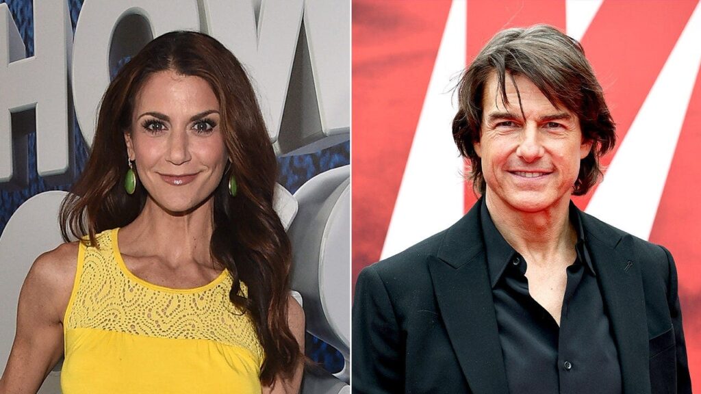 Samantha Harris says Tom Cruise saved her from Ducati mishap