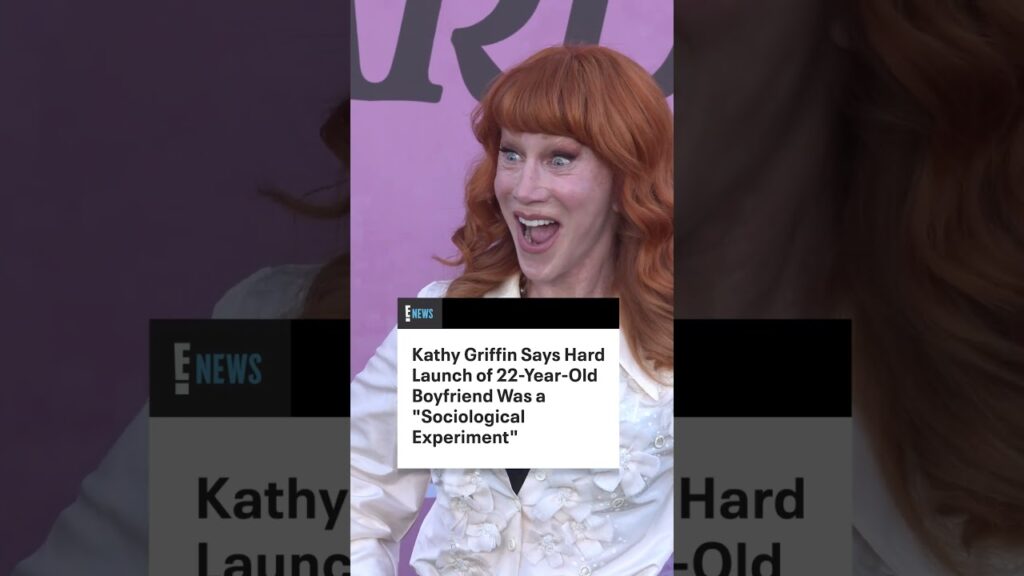 Kathy Griffin is demonstrating how fans can suddenly jump to conclusions about her love life. Kathy Griffin is demonstrating how fans can suddenly jump to conclusions about her love life.