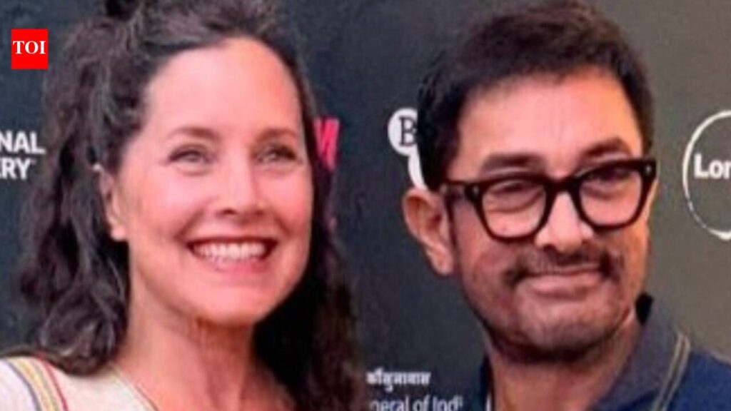 Rachel Shelley: Aamir Khan reunites with ‘Lagaan’ co-star Rachel Shelley in London after 25 years- check post | Hindi Movie News Rachel Shelley: Aamir Khan reunites with 'Lagaan' co-star Rachel Shelley in London after 25 years- check post | Hindi Movie News