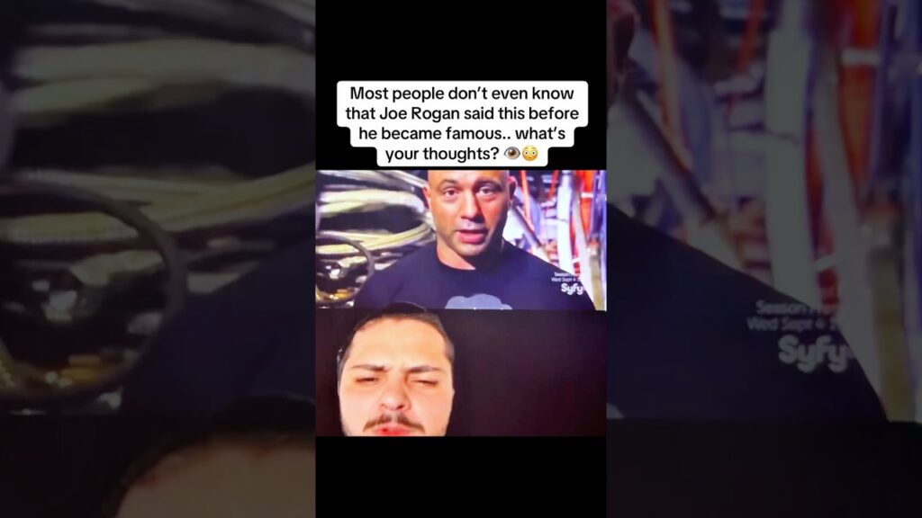 Why would Joe Rogan openly say this? 👁️🤔