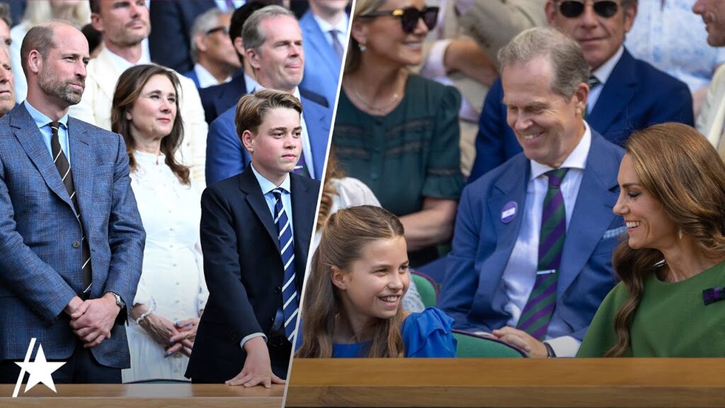 Kate Middleton & Prince Willliam Get STANDING OVATION w/ George & Charlotte At Wimbledon Kate Middleton & Prince Willliam Get STANDING OVATION w/ George & Charlotte At Wimbledon