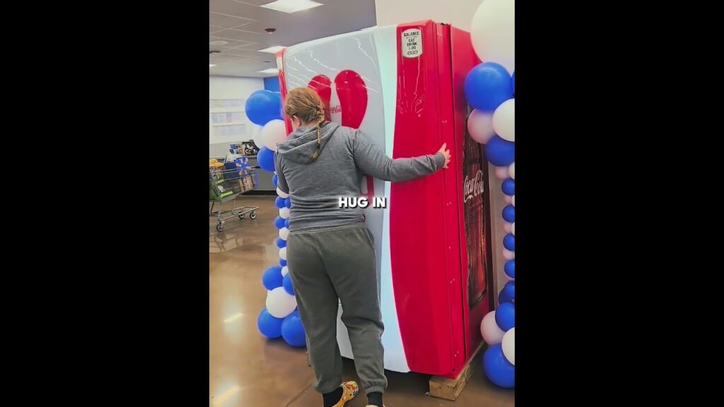 Free Coke for a Hug 😳