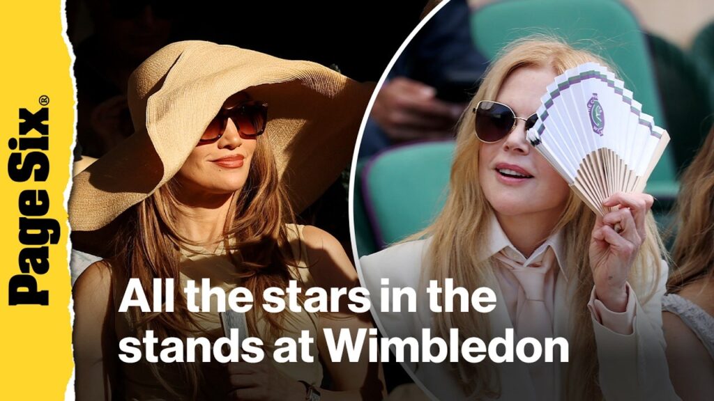 Jennifer Lopez, Nicole Kidman and more: See all the stars in the stands at Wimbledon