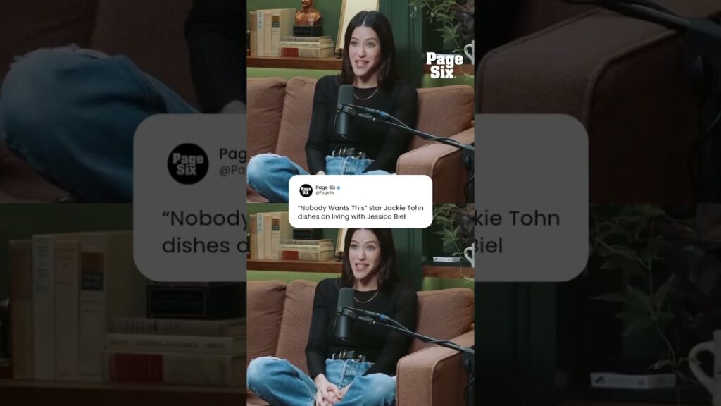 “Nobody Wants This” star Jackie Tohn details how she once lived w/ Jessica Biel & her family #shorts "Nobody Wants This" star Jackie Tohn details how she once lived w/ Jessica Biel & her family #shorts