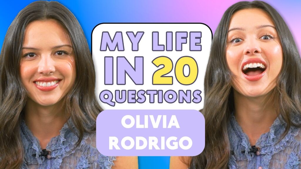 Olivia Rodrigo Reveals Her Top 3 Songs & Her Best Lyrics | My Life In 20 Questions