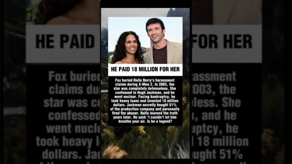 HE PAID 18 MILLION FOR HER.HalleBerry#hollywood#stories#news