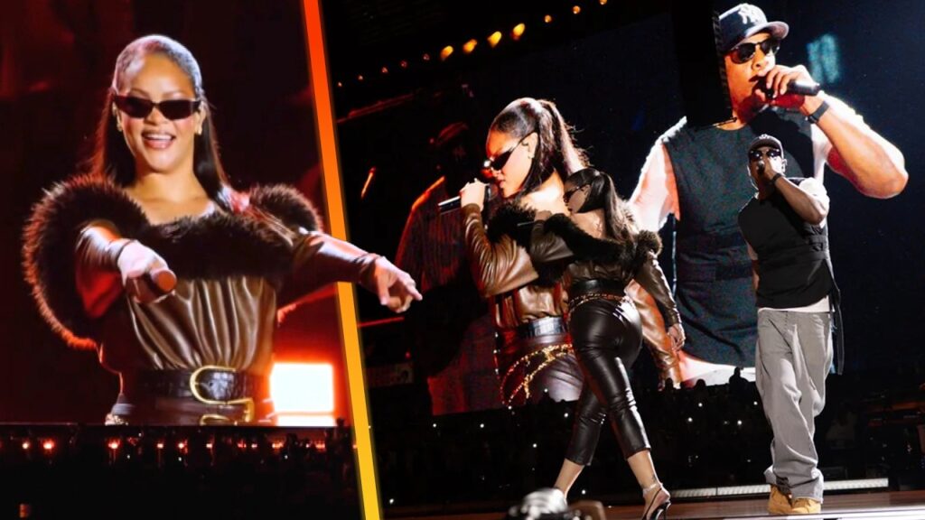 Rihanna Performs for First Time in YEARS at JAY-Z’s Yankee Stadium Show Rihanna Performs for First Time in YEARS at JAY-Z's Yankee Stadium Show