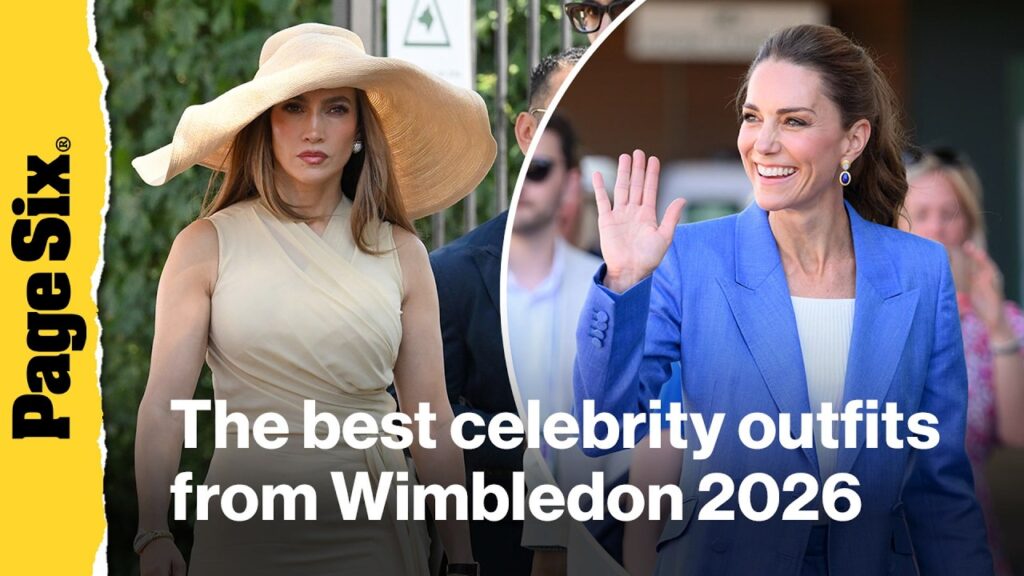 Best celebrity outfits from Wimbledon 2026: Kate Middleton, Jennifer Lopez, more| Currently Trending
