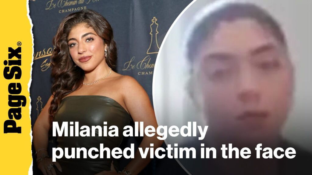 Milania Giudice allegedly punched victim in forehead before domestic violence arrest Milania Giudice allegedly punched victim in forehead before domestic violence arrest