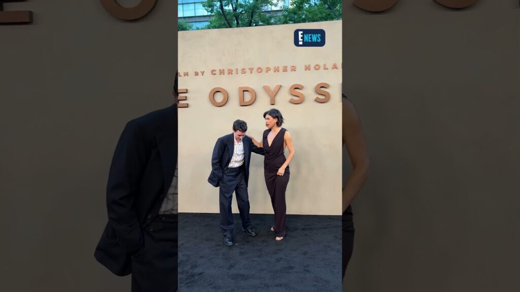 Elliot Page arrives with girlfriend Julia Shiplett to “The Odyssey” premiere in New York City. Elliot Page arrives with girlfriend Julia Shiplett to "The Odyssey" premiere in New York City.